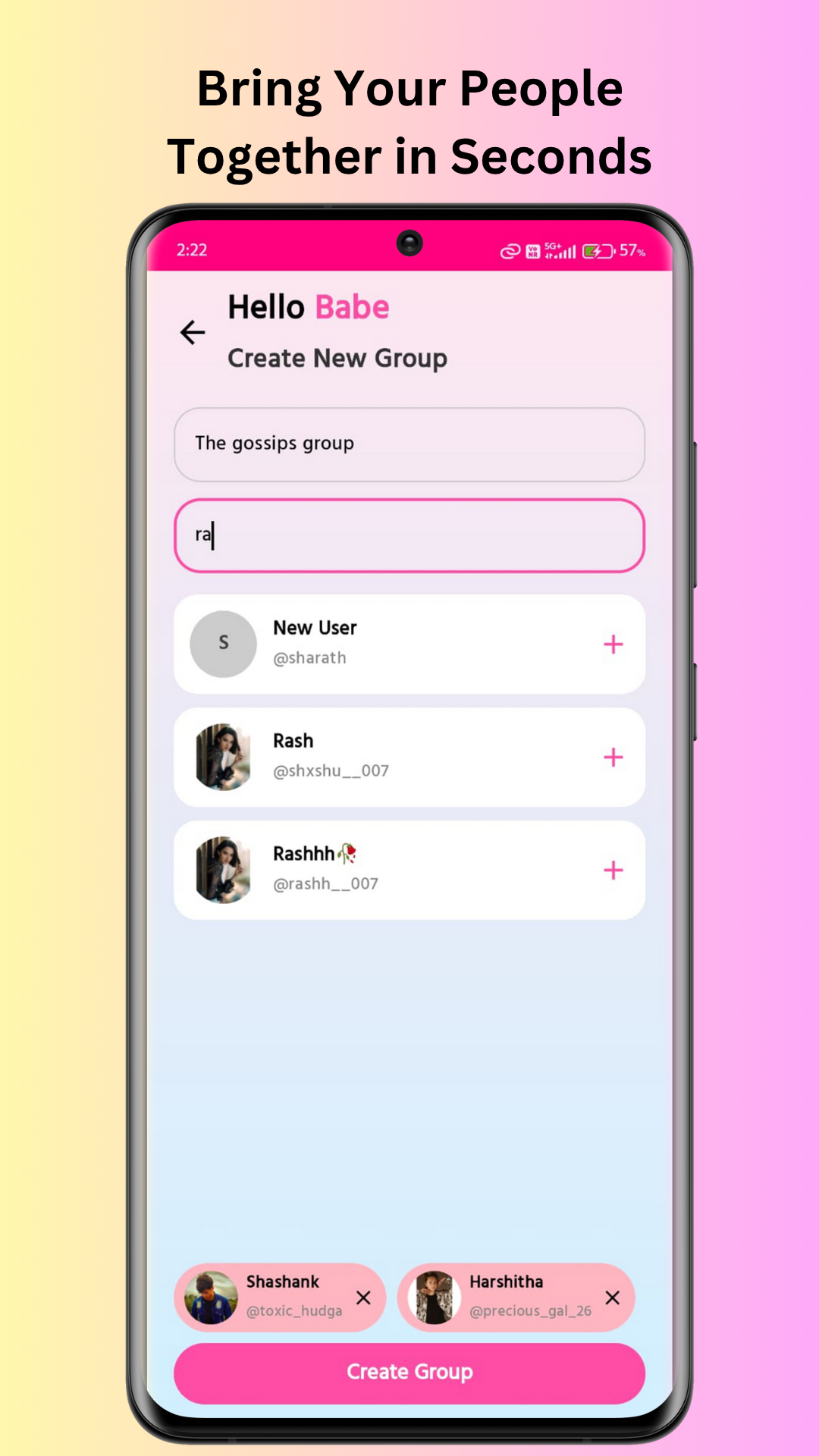 Create Group